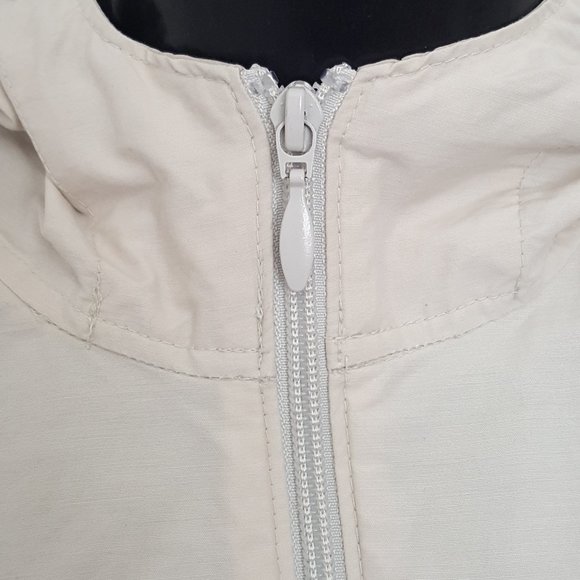 Women's  COLUMBIA Jacket Hoodies Size M  Color Cream - Picture 3 of 10